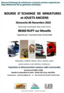 BOURSE D'ÉCHANGE DE MINIATURES ET JOUETS ANCIENS