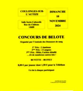 photo Concours de belote