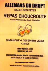 Repas choucroute