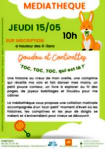 photo Doudou et Continette - Lectures et collation matinale. Sur inscription (0-3 ans)