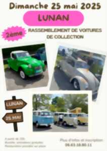 photo Rassemblement de voitures de collection à Lunan