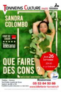 photo Les Jeudis de La Gabarre, Théâtre  Sandra Colombo dans 