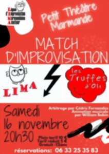 photo Match d'Improvisation LIMA / Les Truffes d'Olt