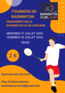 Tournoi de badminton