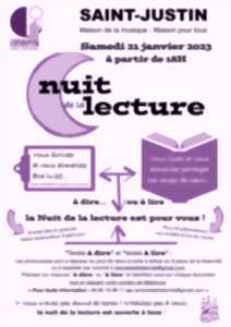 photo Nuit de la Lecture