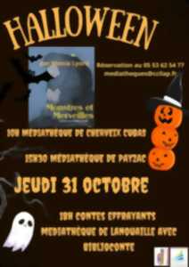 photo Contes pour Halloween dans les médiathèques