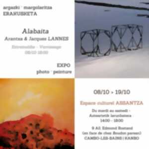 photo Exposition de peintures et de photographies Alabaita d'Arantxa et Jacques Lannes