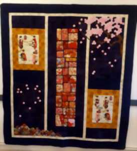 Exposition de patchwork par Patchoulib' de Pineuilh