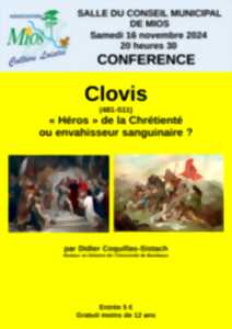 photo Conférence : Clovis, Roi des Francs