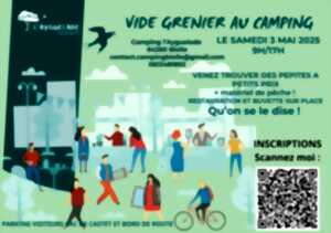 photo Vide grenier au camping Ayguelade à Bielle