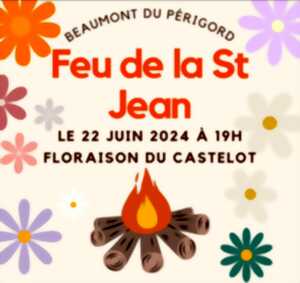 Feu de la Saint Jean à Beaumont-du-Périgord