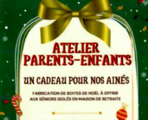 photo Atelier parents/enfants : Un cadeau pour nos aînés