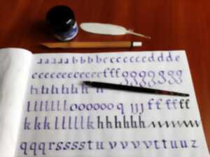 photo Atelier calligraphie