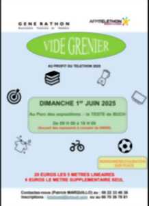 photo VIDE-GRENIERS & BROCANTE AU PROFIT DU TELETHON