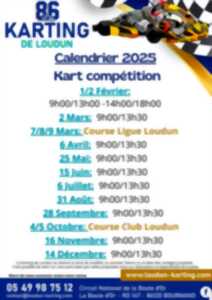 photo Course Ligue Loudun - Kart compétition