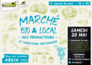 photo Marché hebdomadaire bio et local d'Ardin (samedi matin)