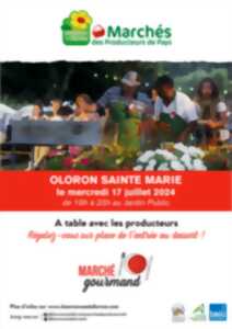 Marché de producteurs de pays d'Oloron Sainte-Marie
