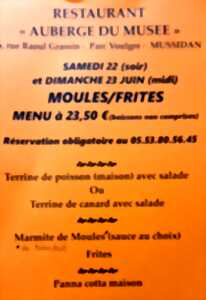 Repas Moules/frites