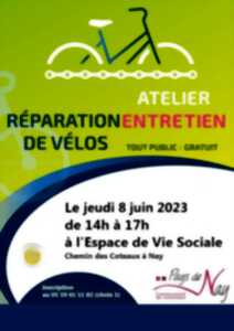 Atelier réparation vélo