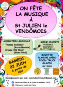 photo Fête de la musique à St Julien le Vendômois