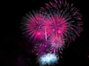 photo 14 juillet bal, feu d'artifice, repas