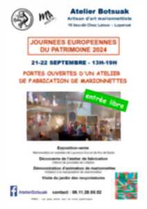 photo Journées Européennes du Patrimoine : Atelier Botsuak