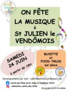 Fête de la musique à St Julien le Vendômois