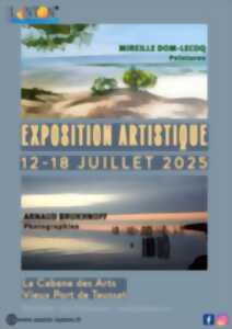 photo Exposition Cabane des Arts : Mireille Dom-Lecoq et Arnaud Brukhnoff