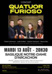 Concert : quatuor Furioso