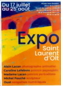 photo Exposition au musée Jean BOUDOU à St Laurent d'Olt