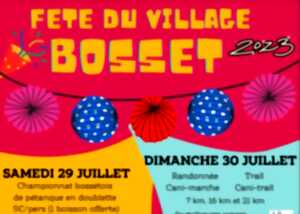 photo Fête du village à Bosset