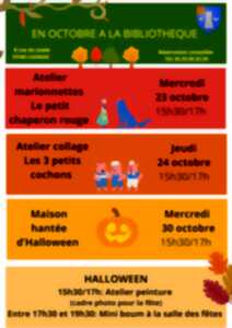 Atelier maison hantée d'Halloween