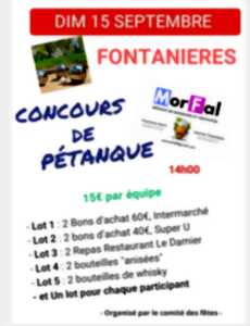 Concours de pétanque