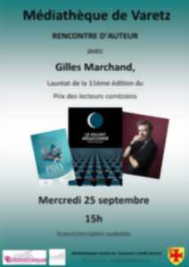 photo Rencontre avec Gilles Marchand, lauréat du 11ème Prix des Lecteurs Corréziens