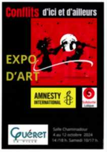 photo Art expo avec Amnesty International