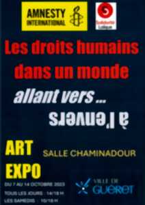 Art expo avec Amnesty International