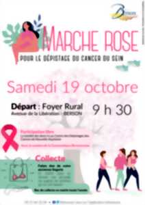 photo Marche rose et collecte de soutien-gorge à Berson