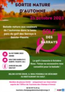 Sortie nature d'automne