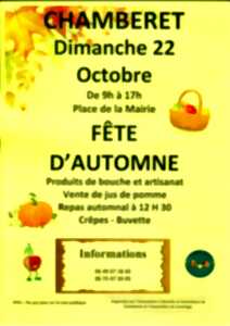 Repas d'Automne à Chamberet