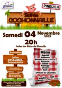 Soirée cochonnaille par le Comité des Fêtes de Pineuilh