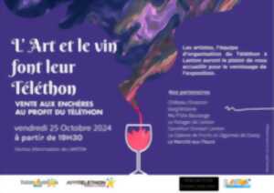 photo L'art et le vin font leur Téléthon