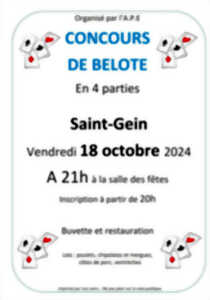 Concours de belote