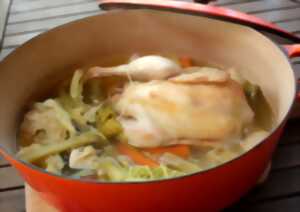 photo Repas poule au pot