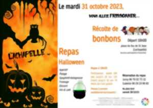 Halloween - récolte de bonbons et repas