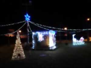 Illumination du Village de Noël et la maison du Père Noël