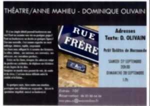 photo Théâtre - Anne Mahieu et Dominique Olivain -