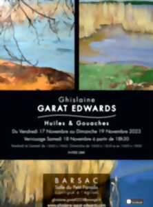 Exposition de Ghislaine Garat Edwards : Huile & Gouache