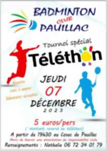 photo Tournoi de badminton spécial Téléthon