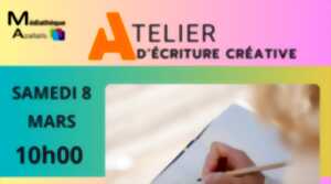 photo ATELIER D'ÉCRITURE CRÉATIVE