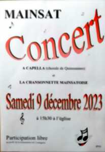 Concert Choeur à Mainsat